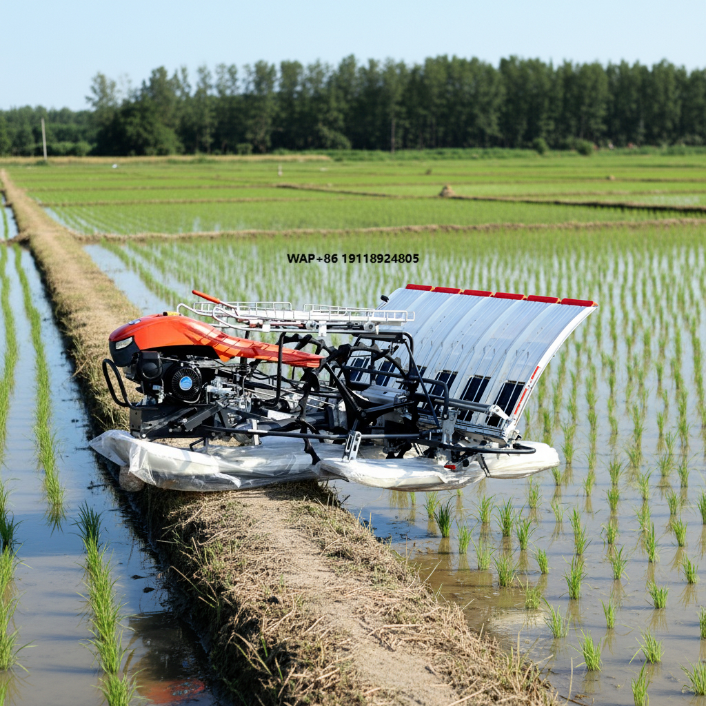 Farming Agriculture - 6-Row Agricultural Farm Seeder Transplanter with
