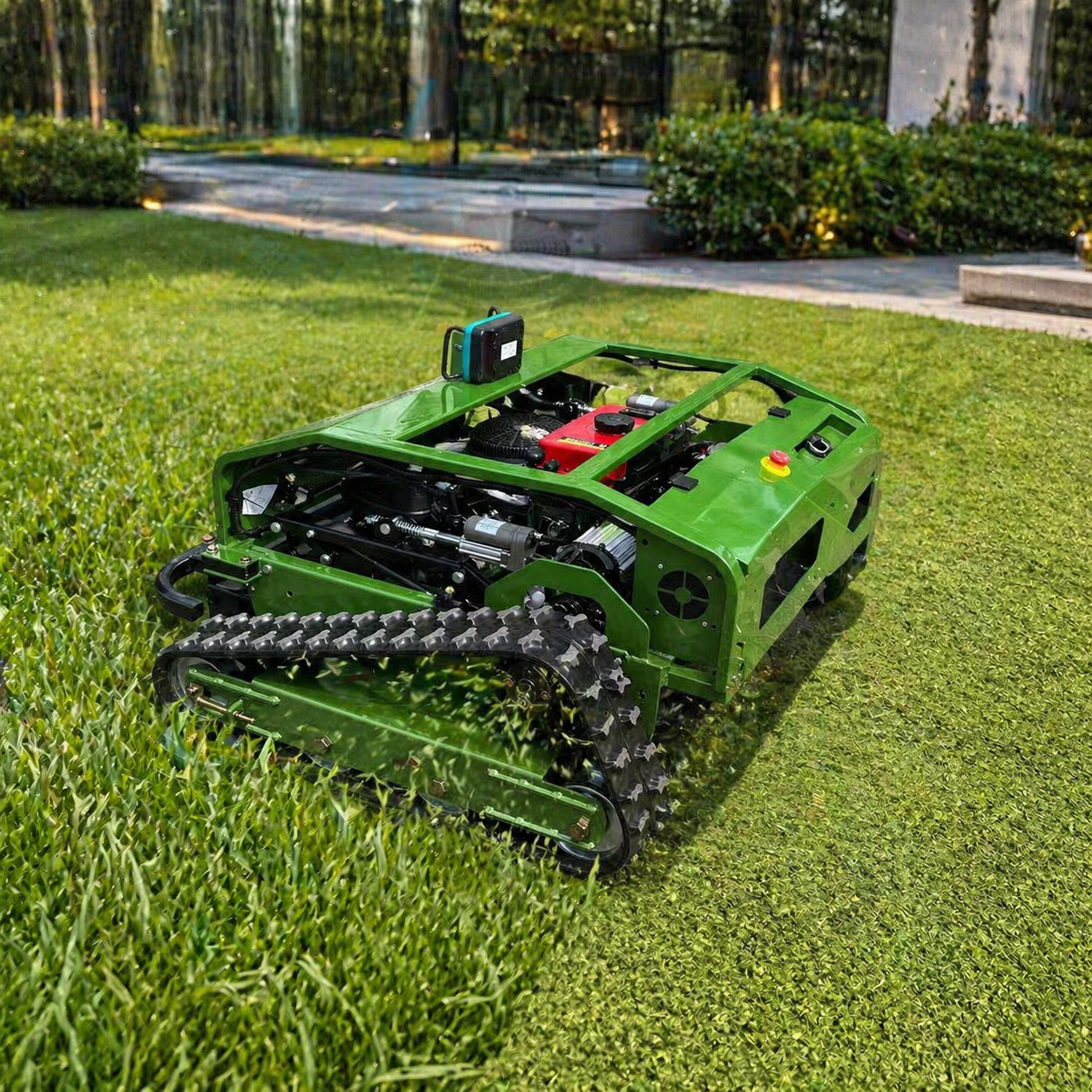 Precision Farming In Agriculture - 2-in-1 Remote Control Agricultural Tracked Machine