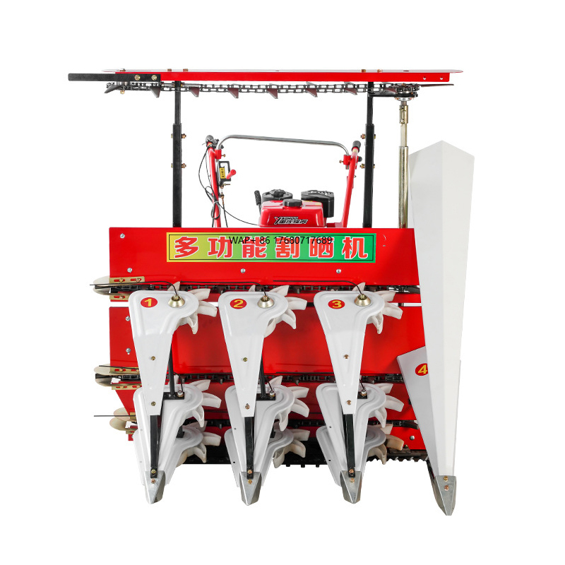 Agriculture Farming Rice - High-Performance Mini Agricultural Reaper Wheel Tractor