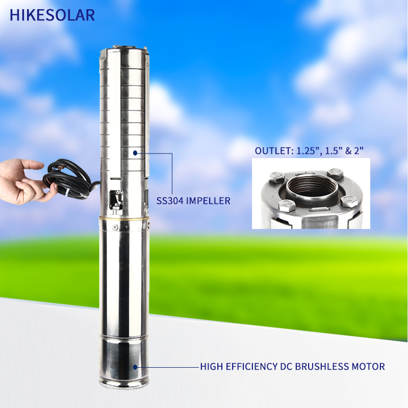 Hybrid DC AC Solar Powered Hig - Farming Pump For Agriculture avaliação e preço