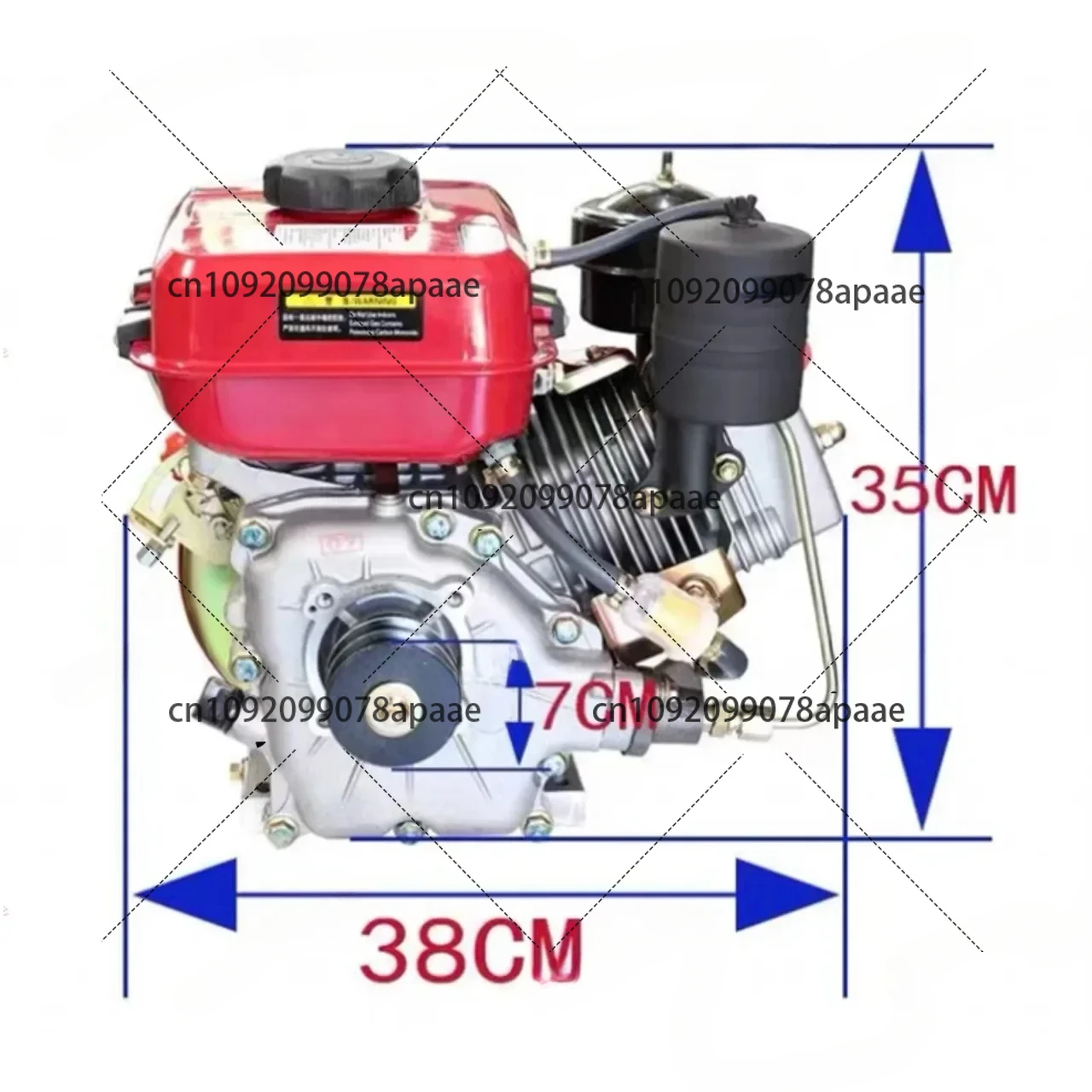 168F High-Power Air-Cooled Die - Farming Pump For Agriculture avaliação e preço