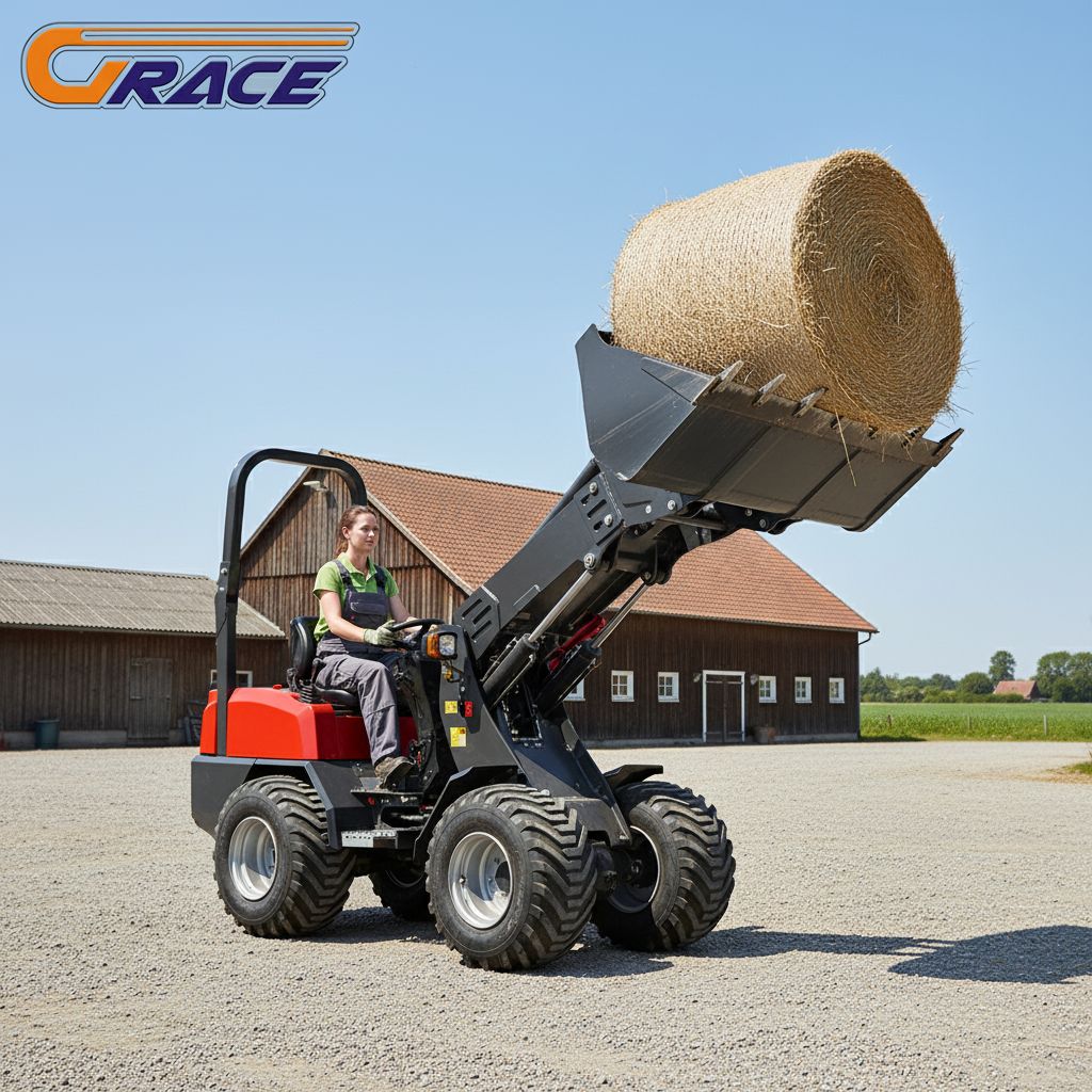 2Ton Telescopic Arm Loader wit - Farming Agriculture avaliação e preço