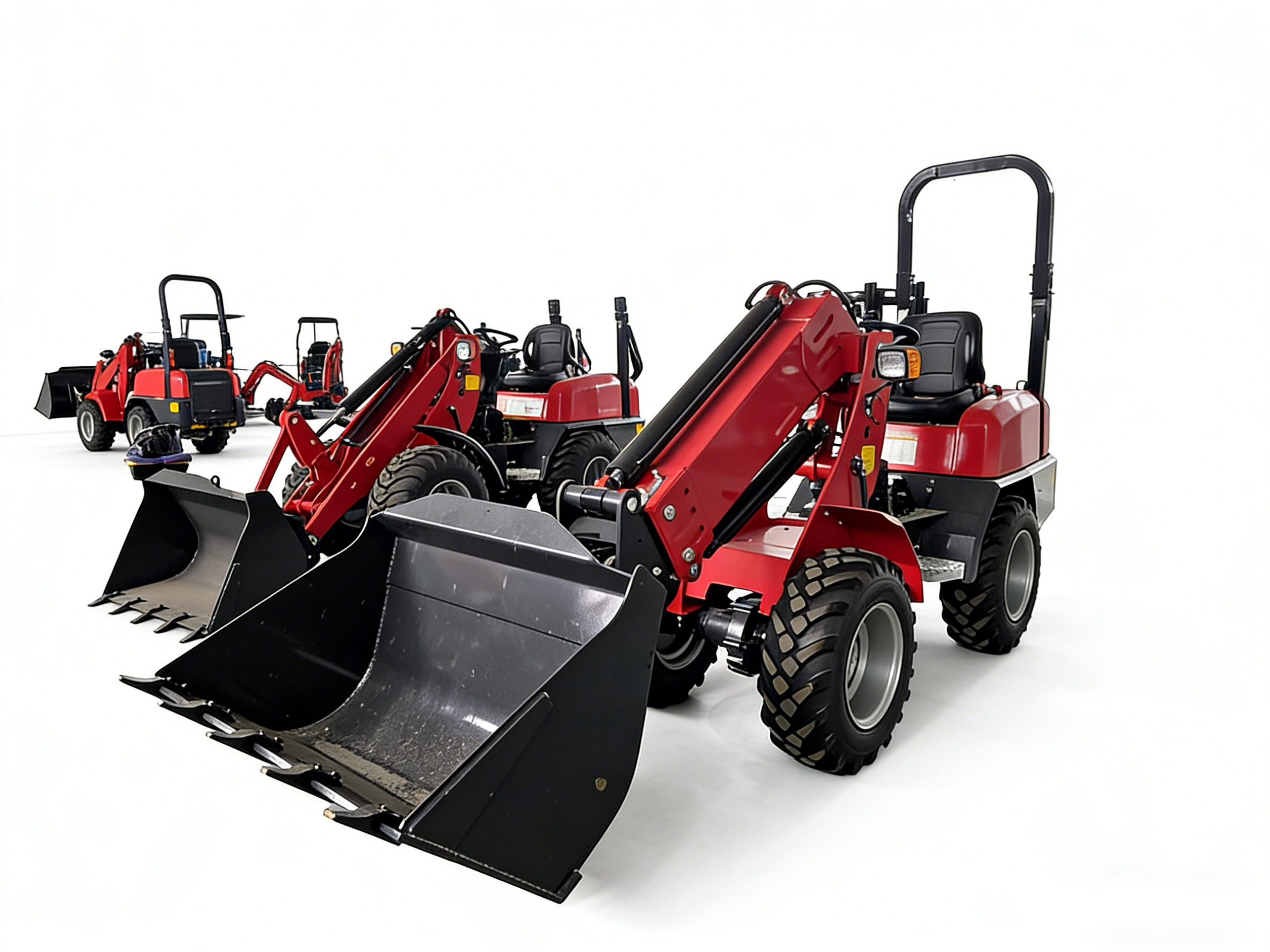 2Ton Telescopic Arm Loader wit - Farming Agriculture avaliação e preço