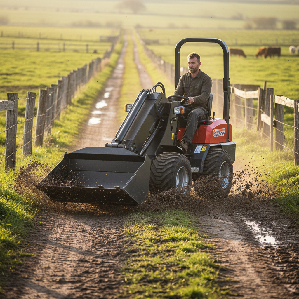 2Ton Telescopic Arm Loader wit - Farming Agriculture avaliação e preço