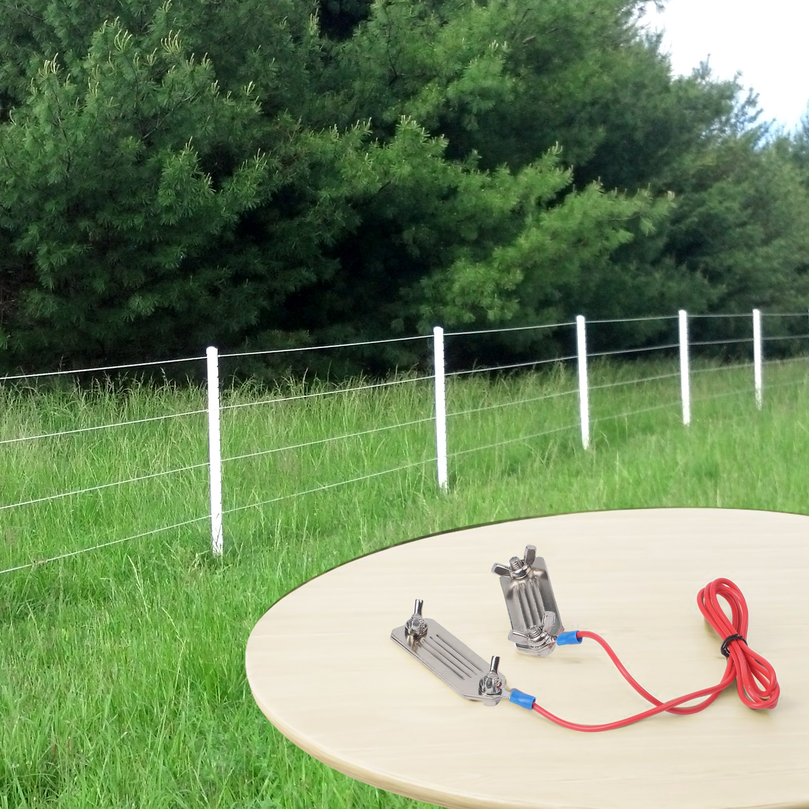 Clip Electric Tape Connector S - Agriculture Goat Farming avaliação e preço
