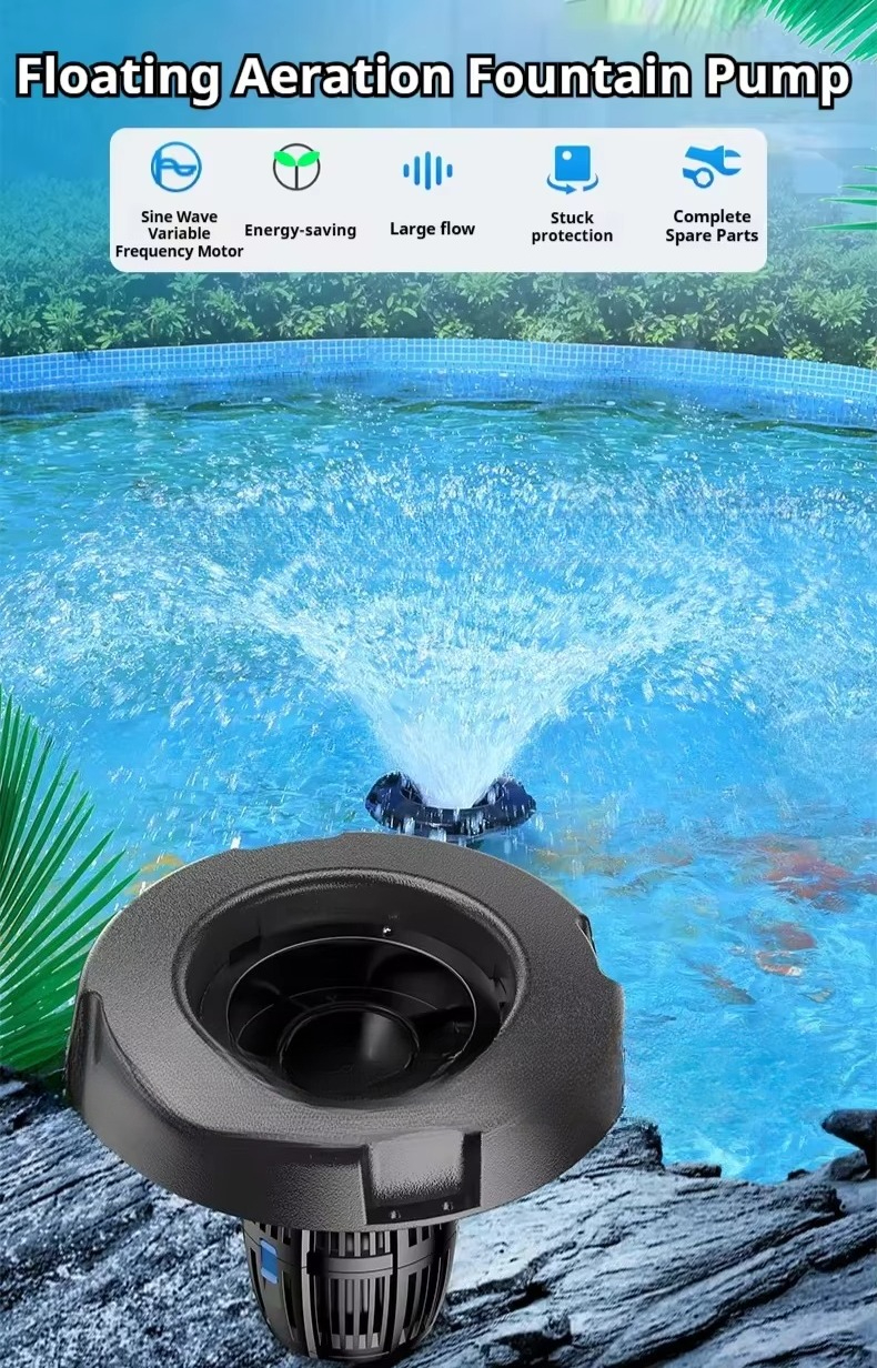 COP-20000  40000L/h  LED Float - Farm Pond Liner avaliação e preço